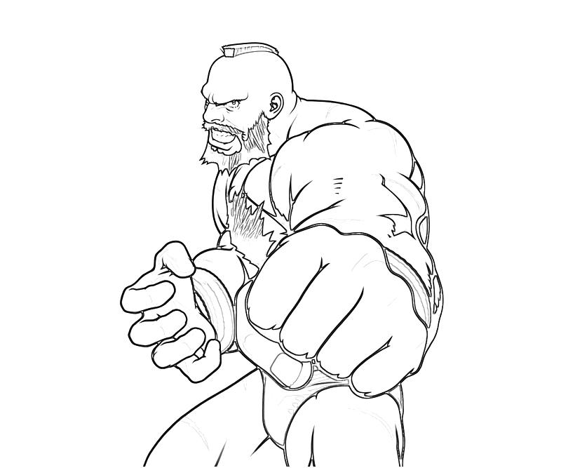 Street Fighter Ken Coloring Pages Coloring Pages