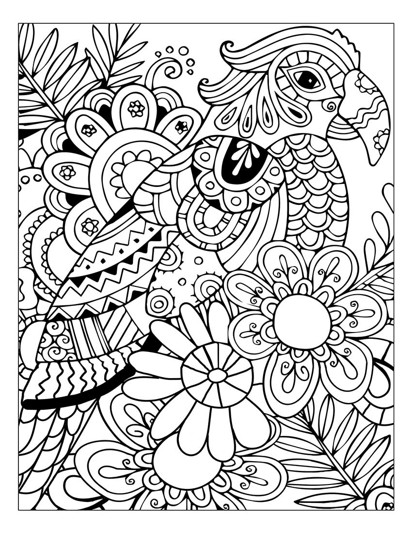 Stress Relief Coloring Pages at GetColorings.com | Free printable