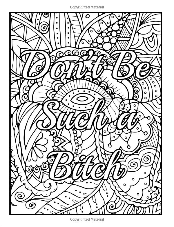 Stress Relief Coloring Pages For Adults at Free
