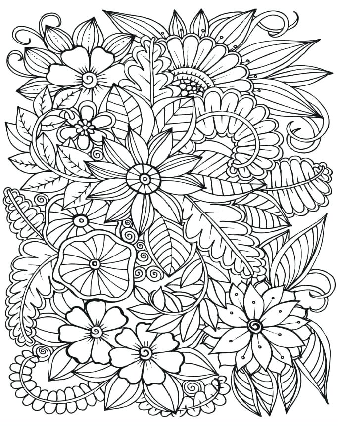 Stress Relief Coloring Pages Printable at GetColorings.com | Free