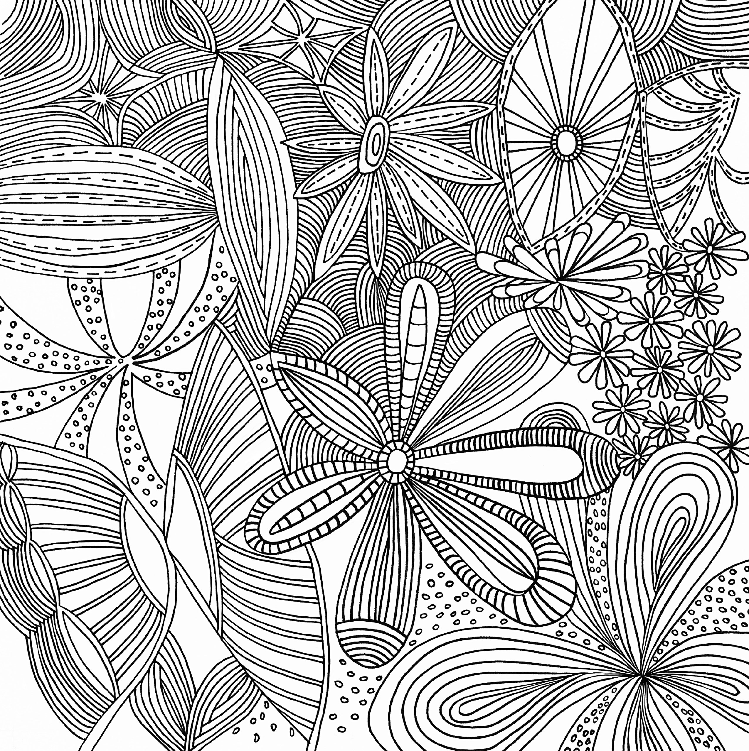 Stress Relieving Coloring Pages Printable at Free