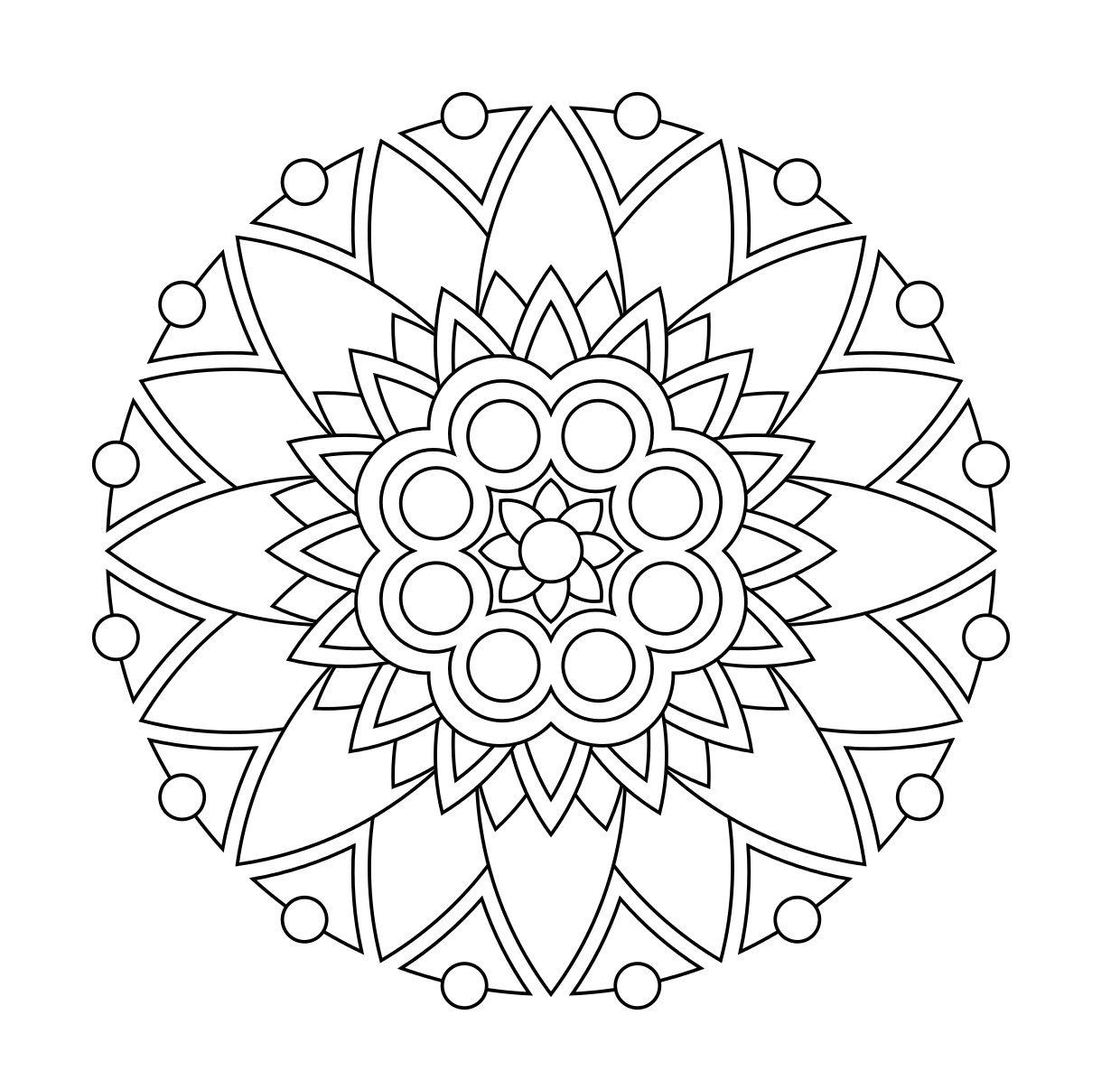 Stress Relieving Coloring Pages Printable at GetColorings.com | Free