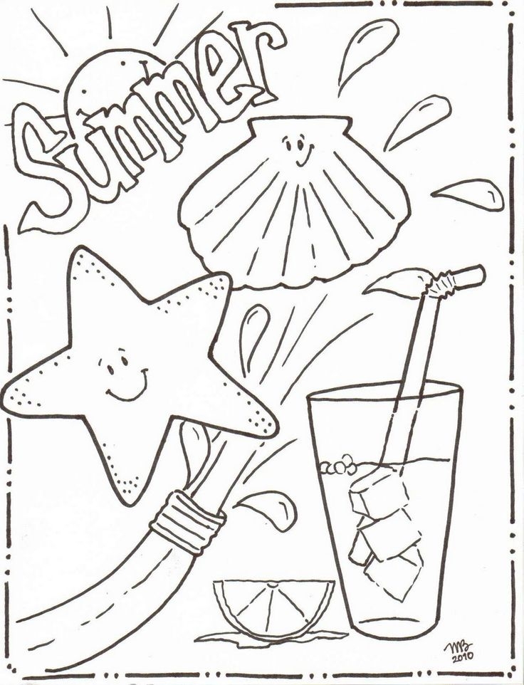 Summer Camp Coloring Pages at GetColorings.com | Free printable