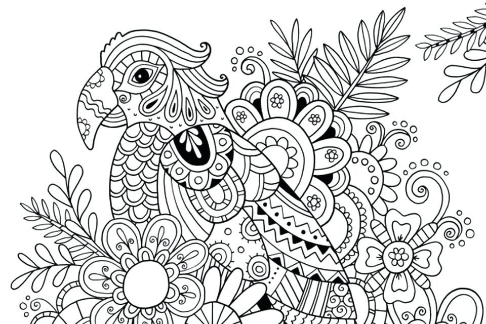 960x640 Free Printable Summer Coloring Pages For Adults
