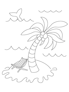 printable summer coloring pages for kindergarten