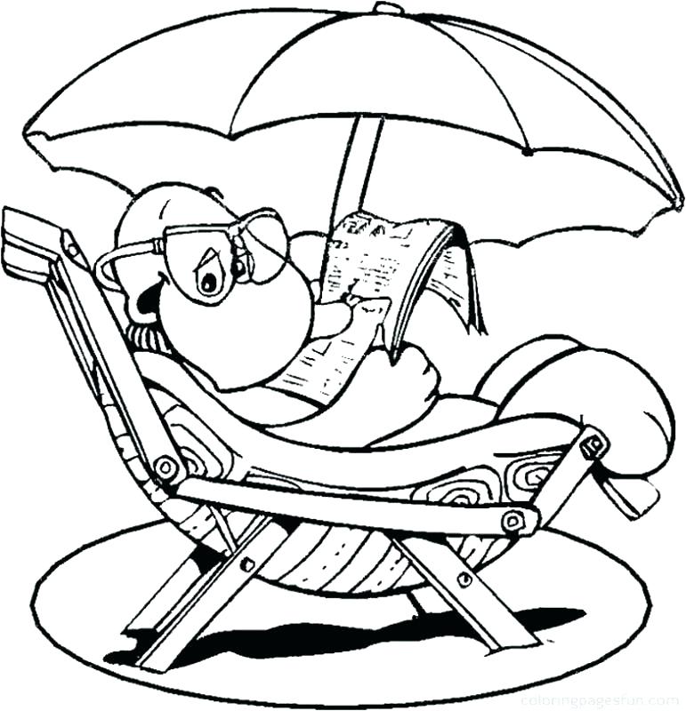 Summer Vacation Coloring Pages Coloring Home Vacation Coloring Pages 