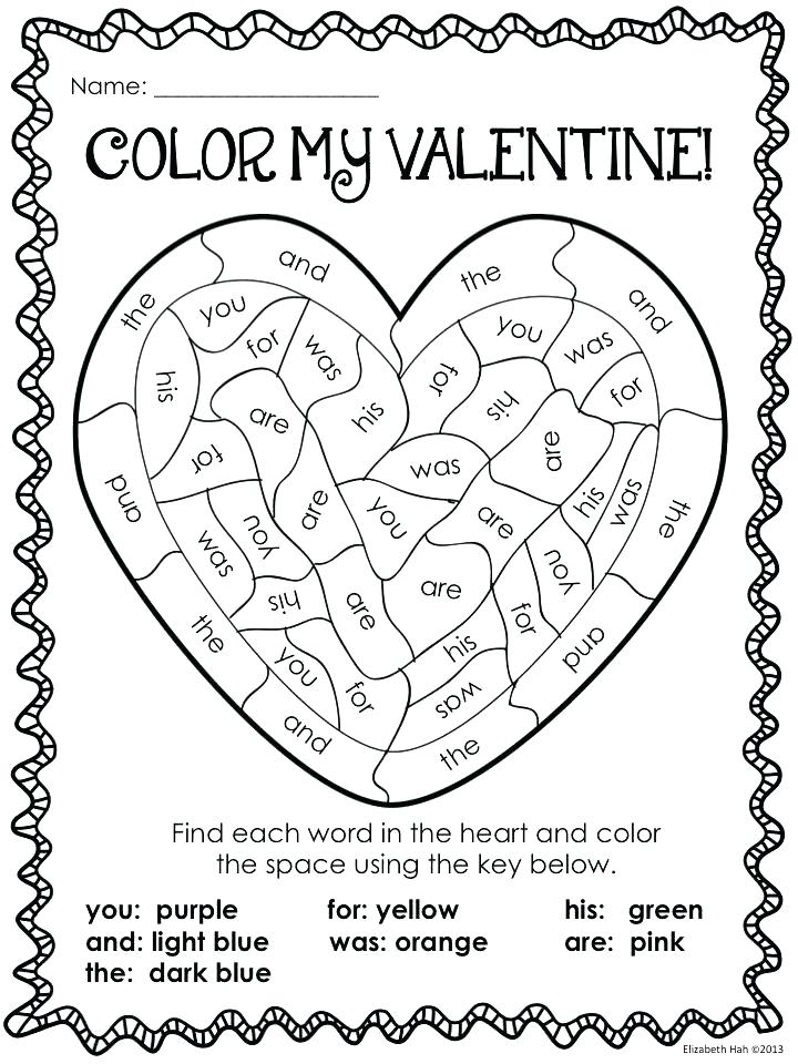 Sunday School Valentine Coloring Pages At Free Printable Colorings Pages To 