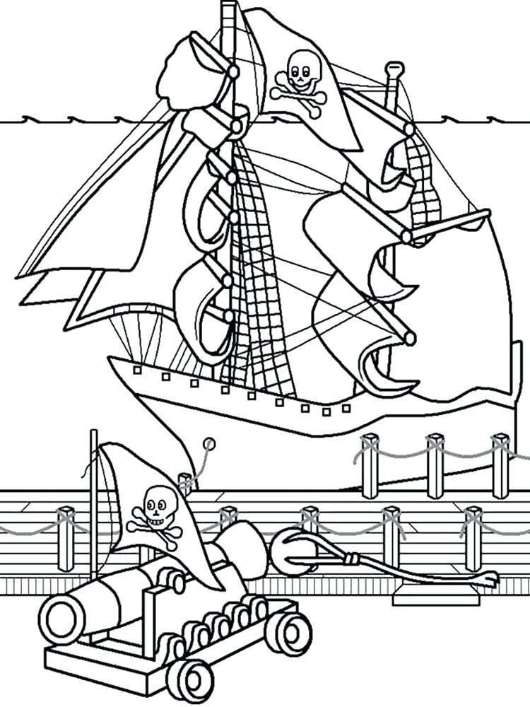 Sunken Ship Coloring Pages at GetColorings.com | Free printable