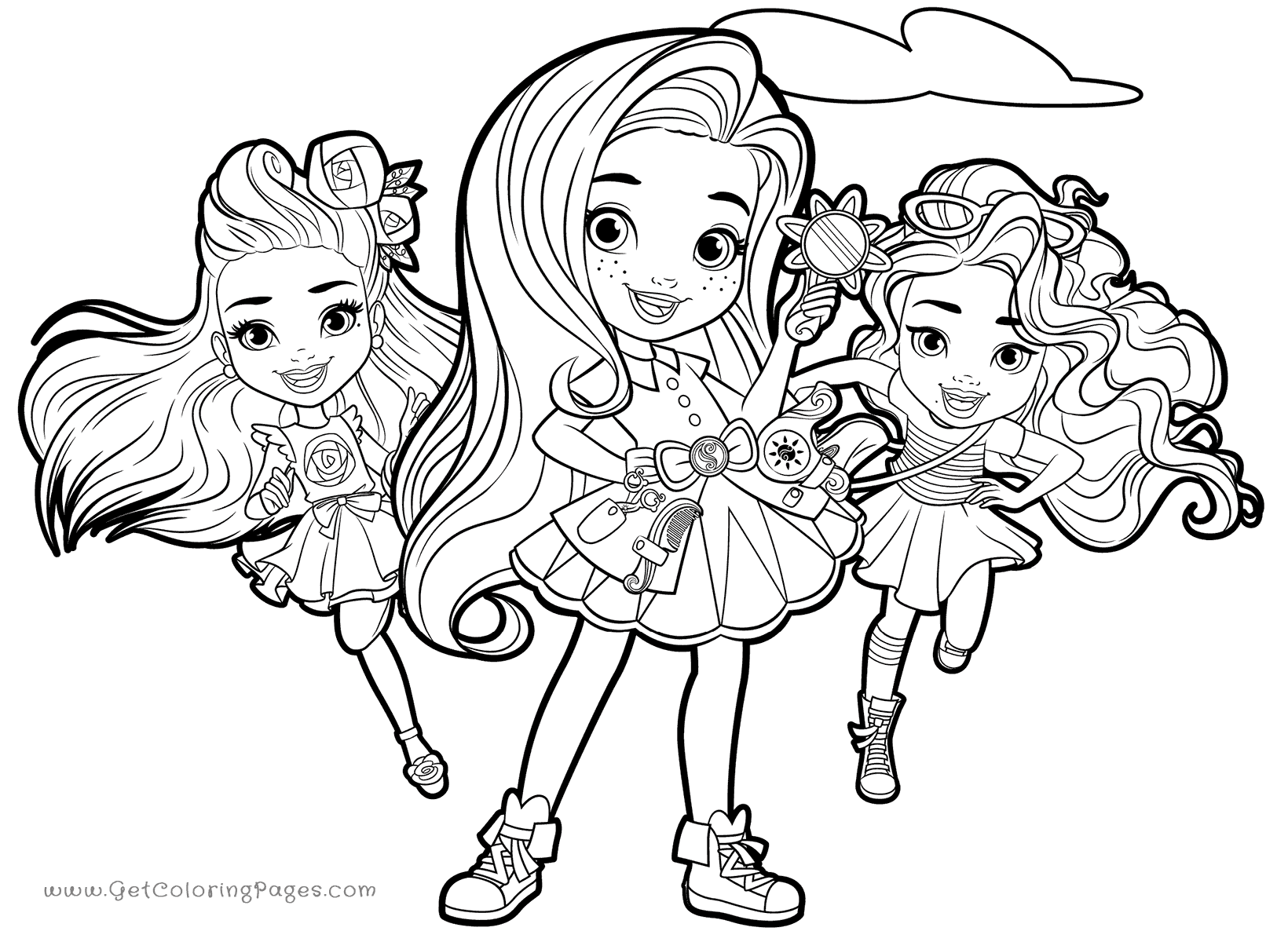 Sunny Coloring Pages at GetColorings.com | Free printable colorings