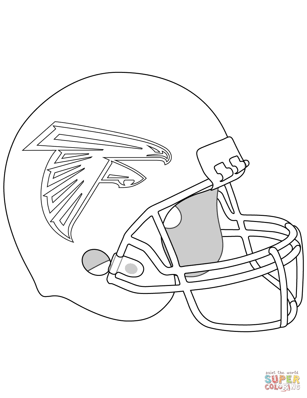 Super Bowl 51 Coloring Pages at GetColorings.com | Free printable