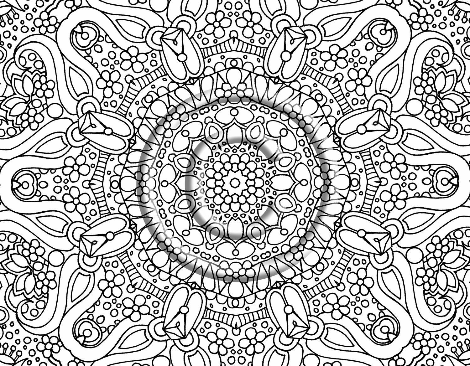 Super Hard Coloring Pages at GetColorings.com | Free printable