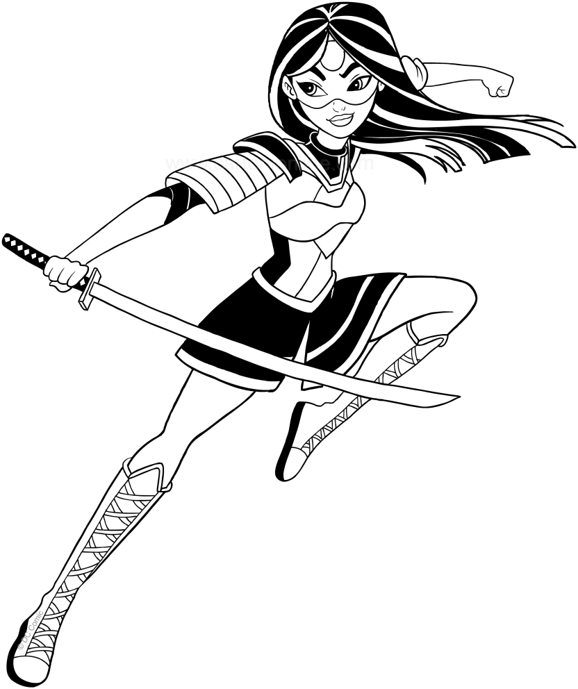 Super Hero Girls Coloring Pages at GetColorings.com | Free ...