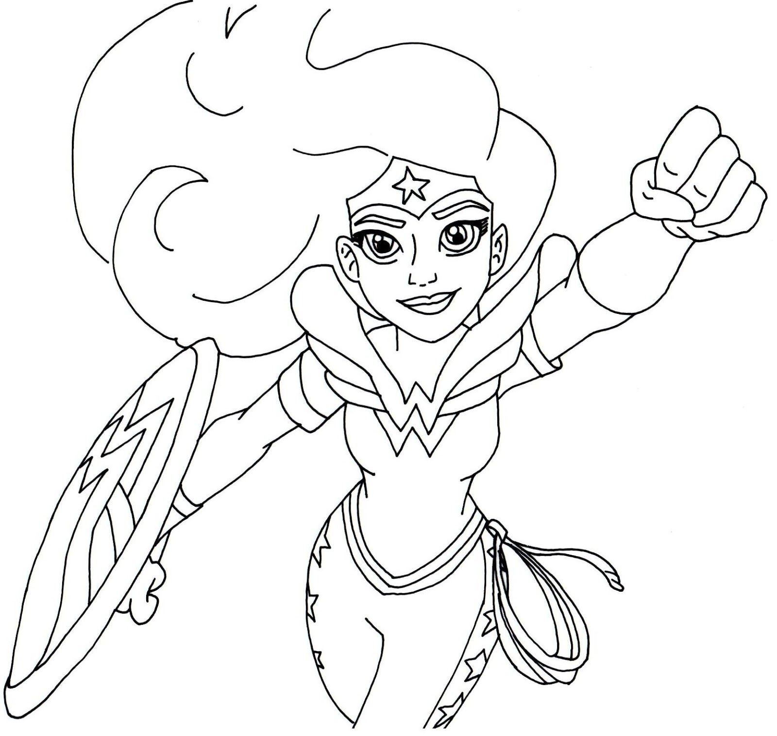 Super Hero High Coloring Pages At GetColorings Free Printable 