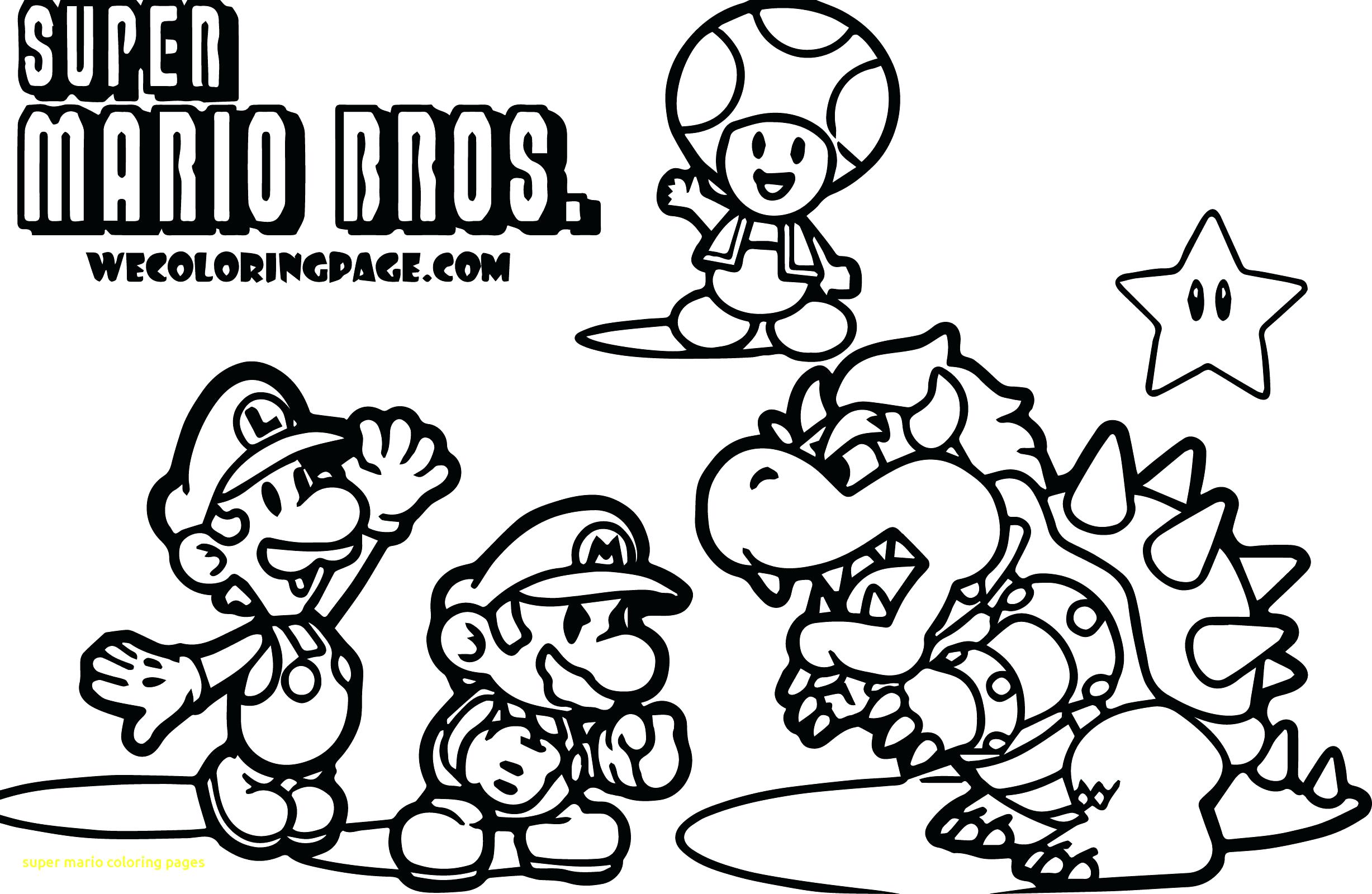 Super Mario 3d World Coloring Pages at Free