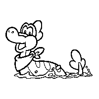super mario 3d world coloring pages