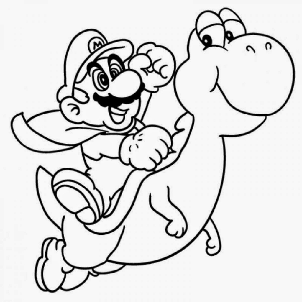 Super Mario Bros Printable Coloring Pages At GetColorings Free 