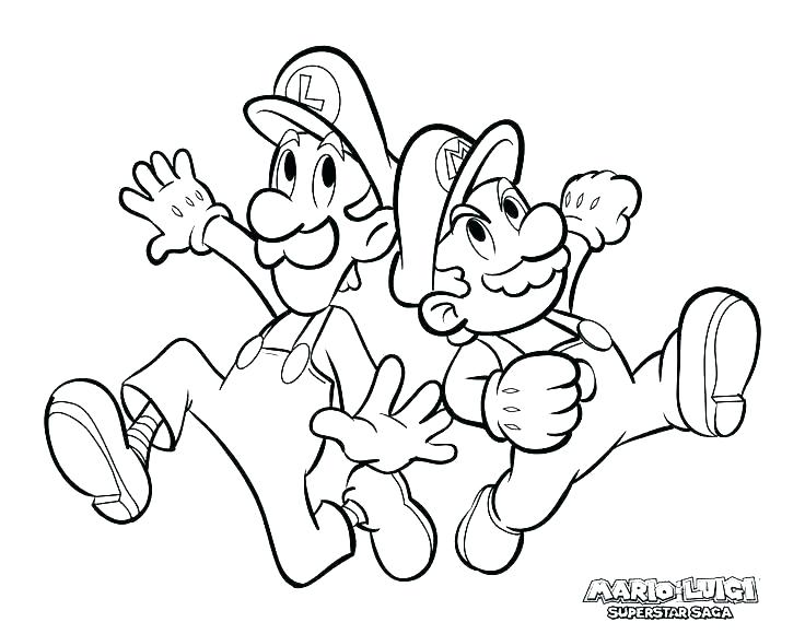 Super Mario Brothers Coloring Pages At Getcolorings.com 