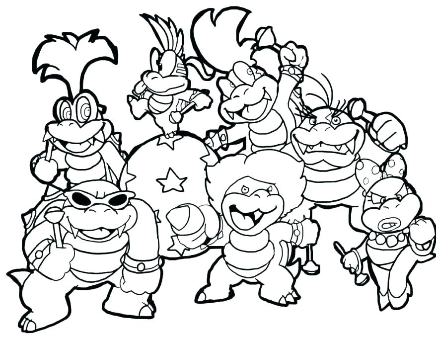 Super Mario Maker Coloring Pages at GetColorings.com | Free printable