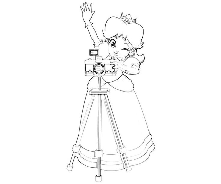 Paper Mario Coloring Pages To Print At GetColorings Free 