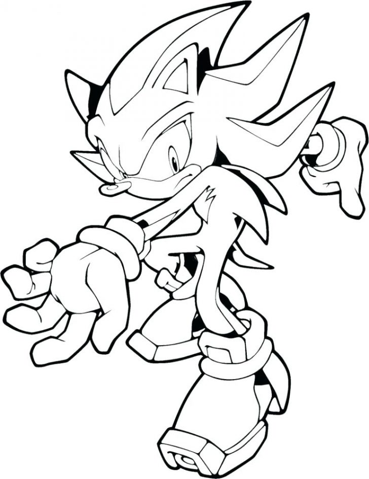 Super Shadow The Hedgehog Coloring Pages At GetColorings Free 