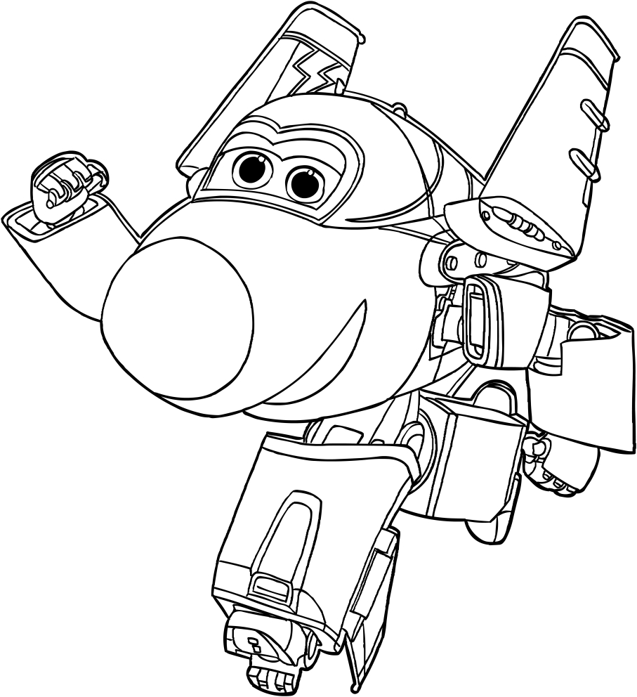 Super Wings Coloring Pages at GetColorings.com | Free printable