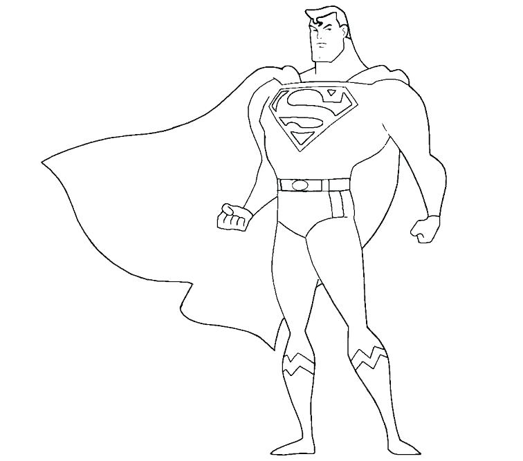 Superman Coloring Pages For Kids at GetColorings.com ...