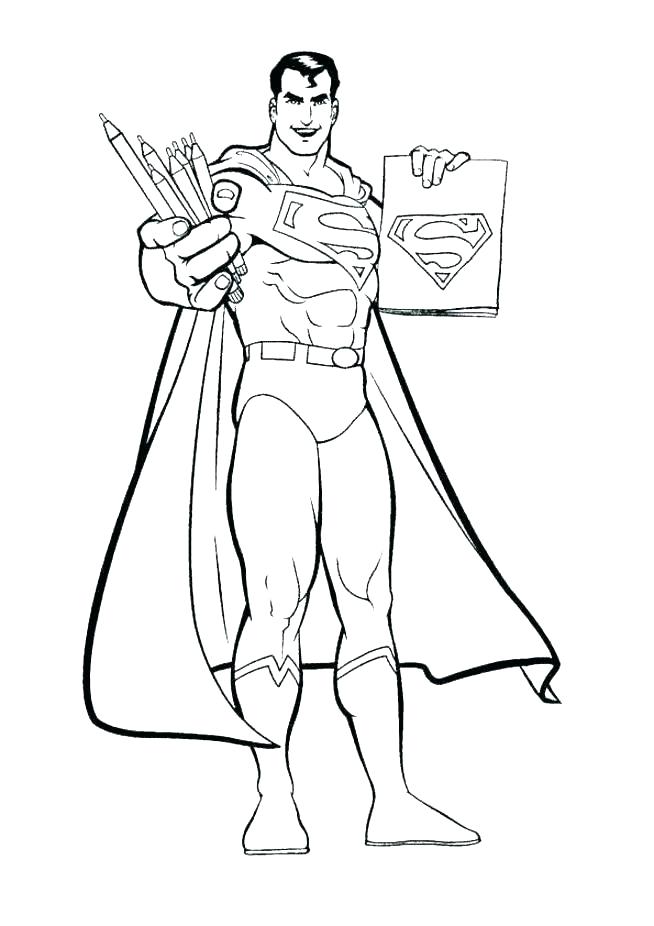 Superman Coloring Pages To Print at GetColorings.com ...