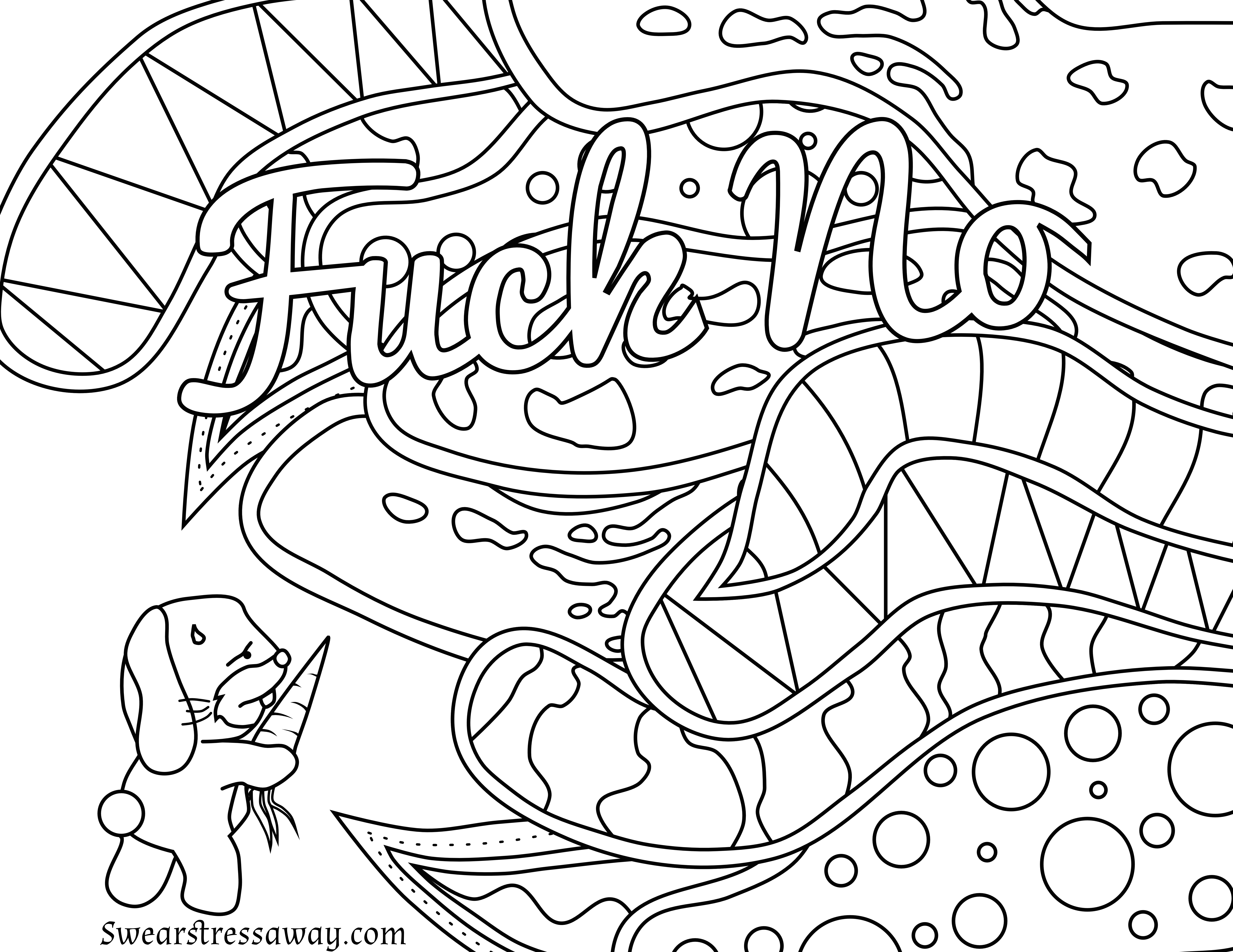 Swear Word Coloring Pages Printable at GetColorings.com ...