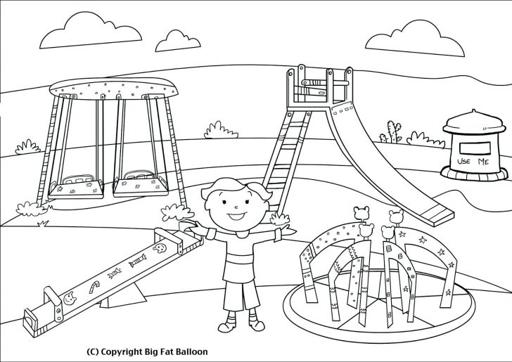 Swing Coloring Page at GetColorings.com | Free printable colorings