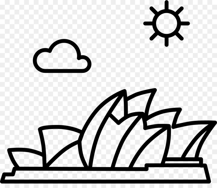 Sydney Opera House Coloring Page at GetColorings.com ...