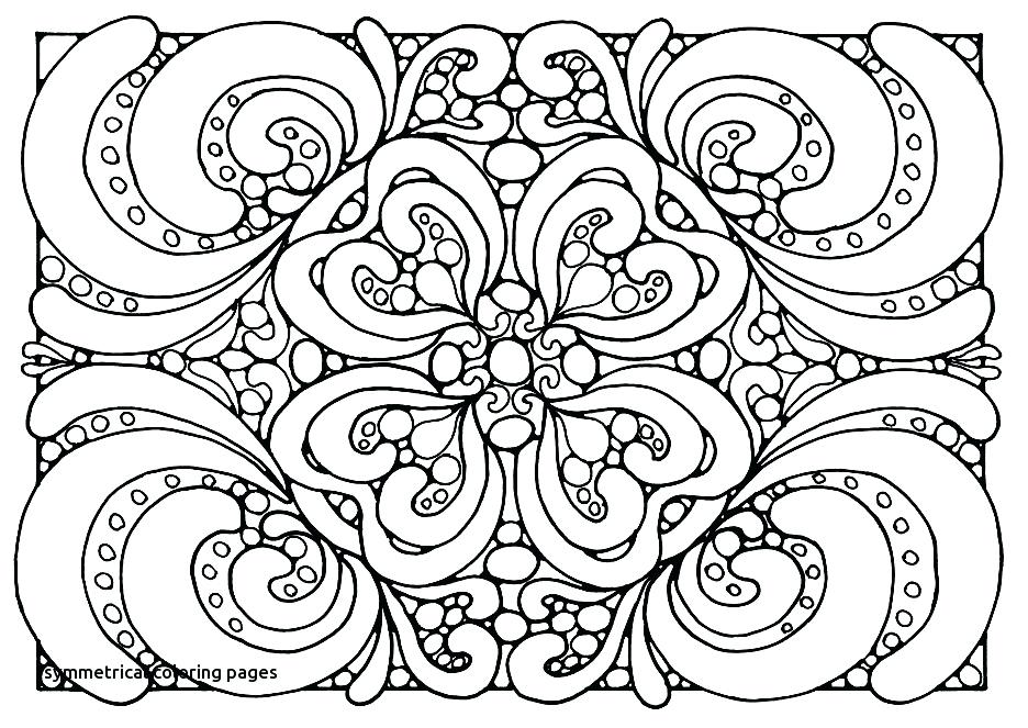 Symmetrical Coloring Pages At GetColorings Free Printable 