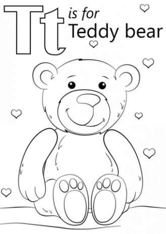 329x465 Alphabet T Coloring Pages Printable