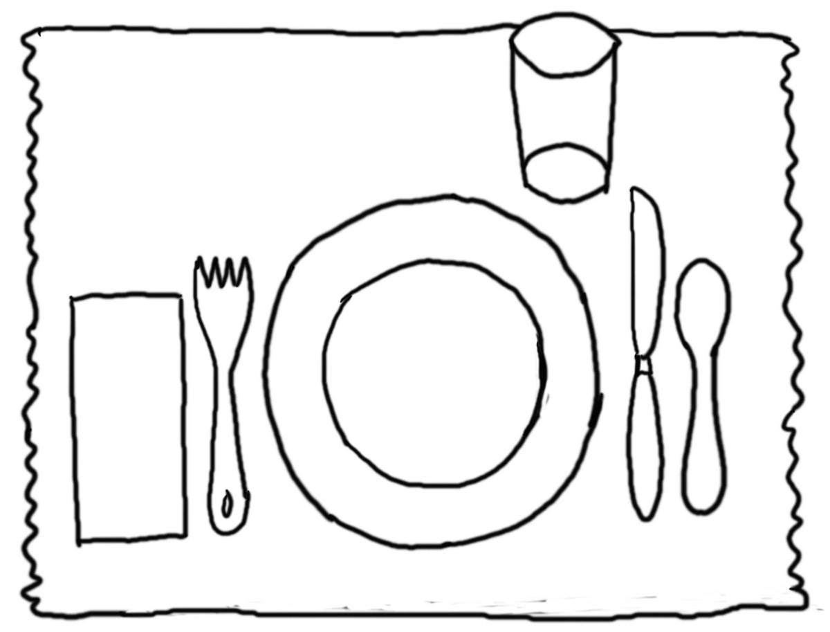 table-setting-coloring-page-at-getcolorings-free-printable