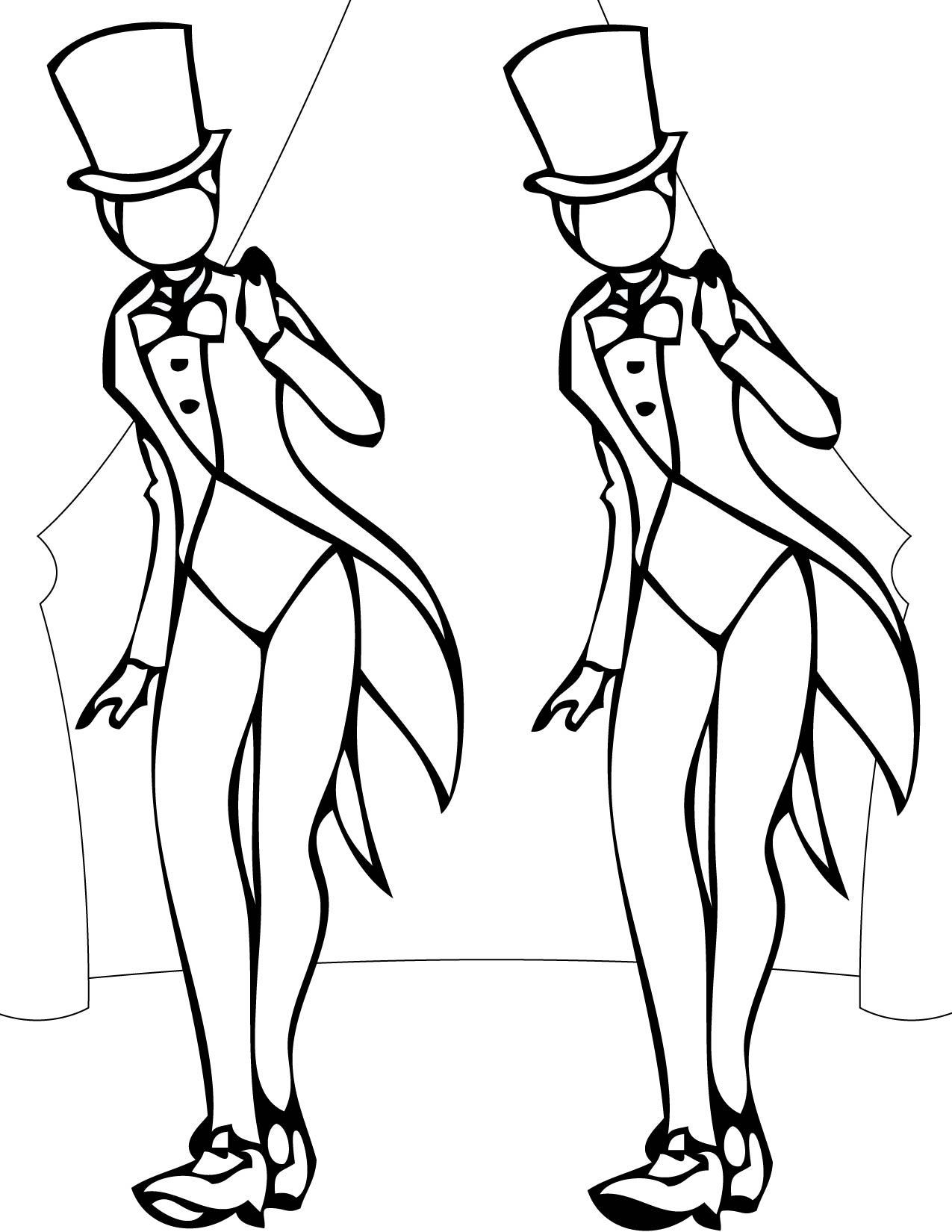 Tap Dance Coloring Pages At GetColorings Free Printable Colorings 