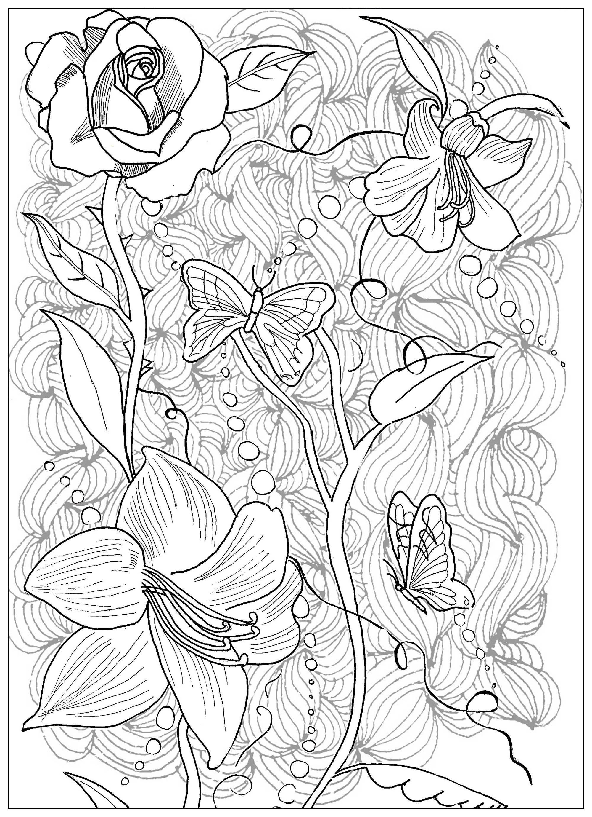 Tattoo Coloring Pages at Free printable colorings