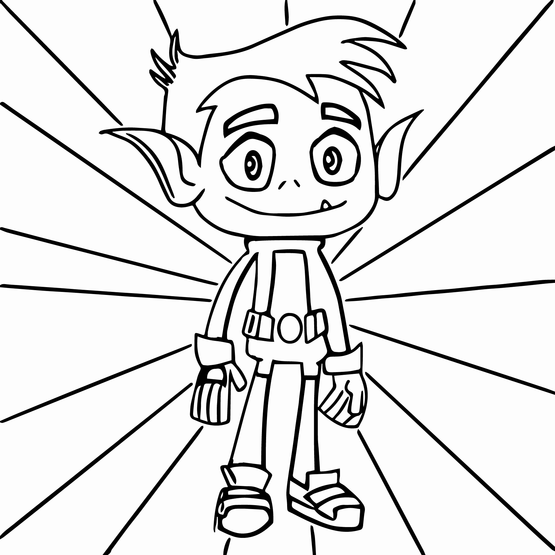 Team Titans Go Coloring Pages at GetColorings.com | Free printable