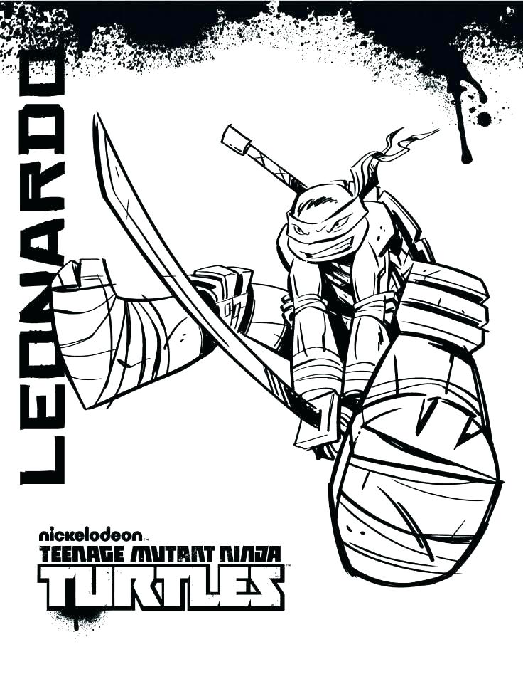 Teenage Mutant Ninja Turtles Coloring Pages Printable At GetColorings 