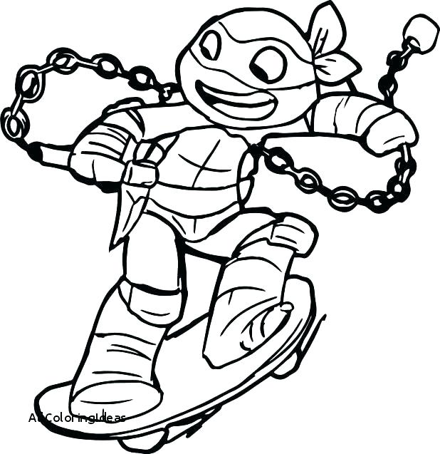 Teenage Mutant Ninja Turtles Coloring Pages To Print at