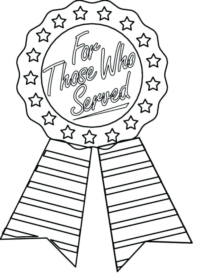 Thank You For Your Service Coloring Pages at Free