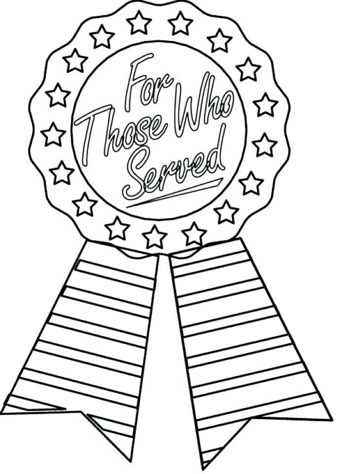 Thank You For Your Service Coloring Pages At Free