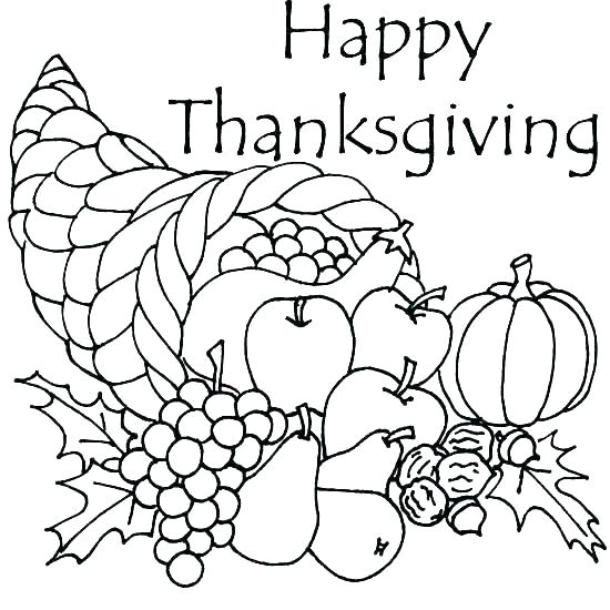 Thanksgiving Coloring Pages Adults At GetColorings