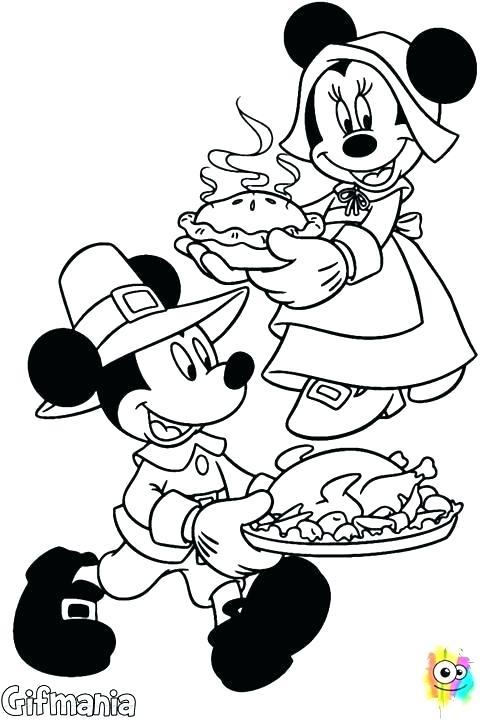 Thanksgiving Coloring Pages Disney at GetColorings.com | Free printable