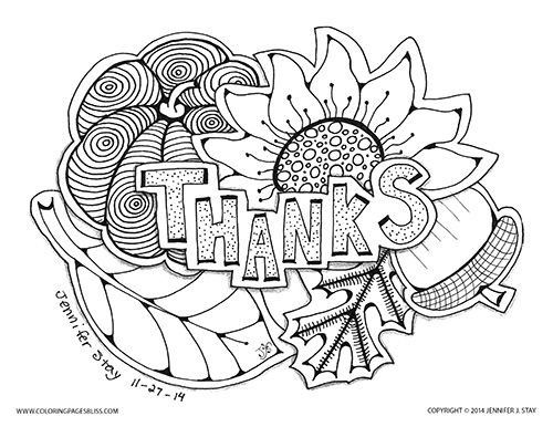 Thanksgiving Coloring Pages For Adults at GetColorings.com | Free