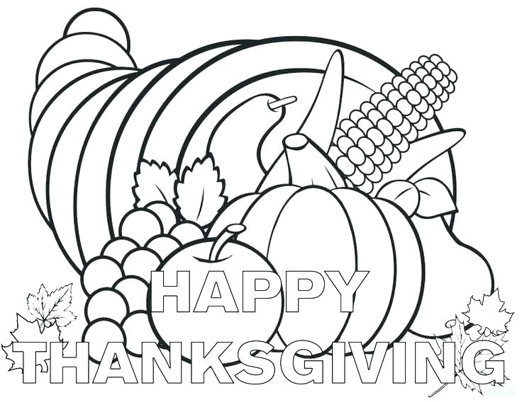 Thanksgiving Coloring Pages Pdf at GetColorings.com | Free printable