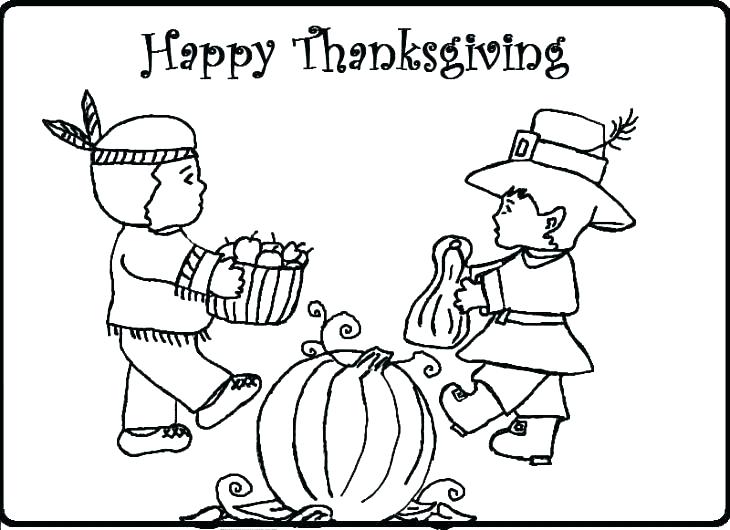 Thanksgiving Day Coloring Pages Free At GetColorings