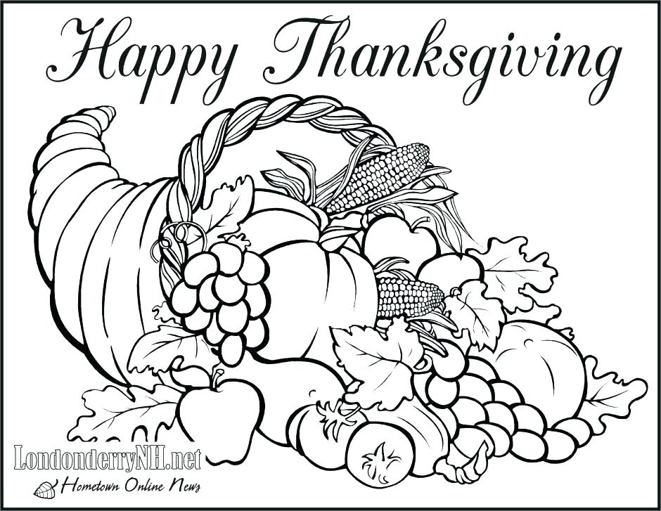 Easy And Free Sunday School Thanksgiving Printable Coloring Pages 