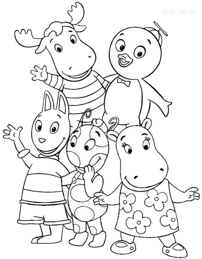 The Backyardigans Coloring Pages At Free Printable