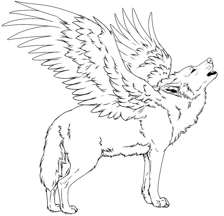 The Boy Who Cried Wolf Coloring Page at