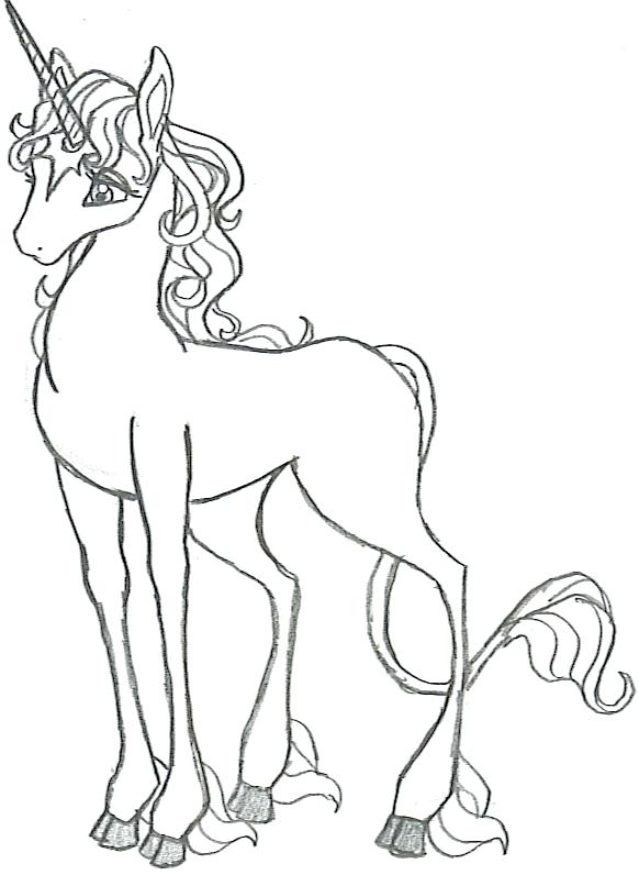 The Last Unicorn Coloring Pages at GetColorings.com | Free printable