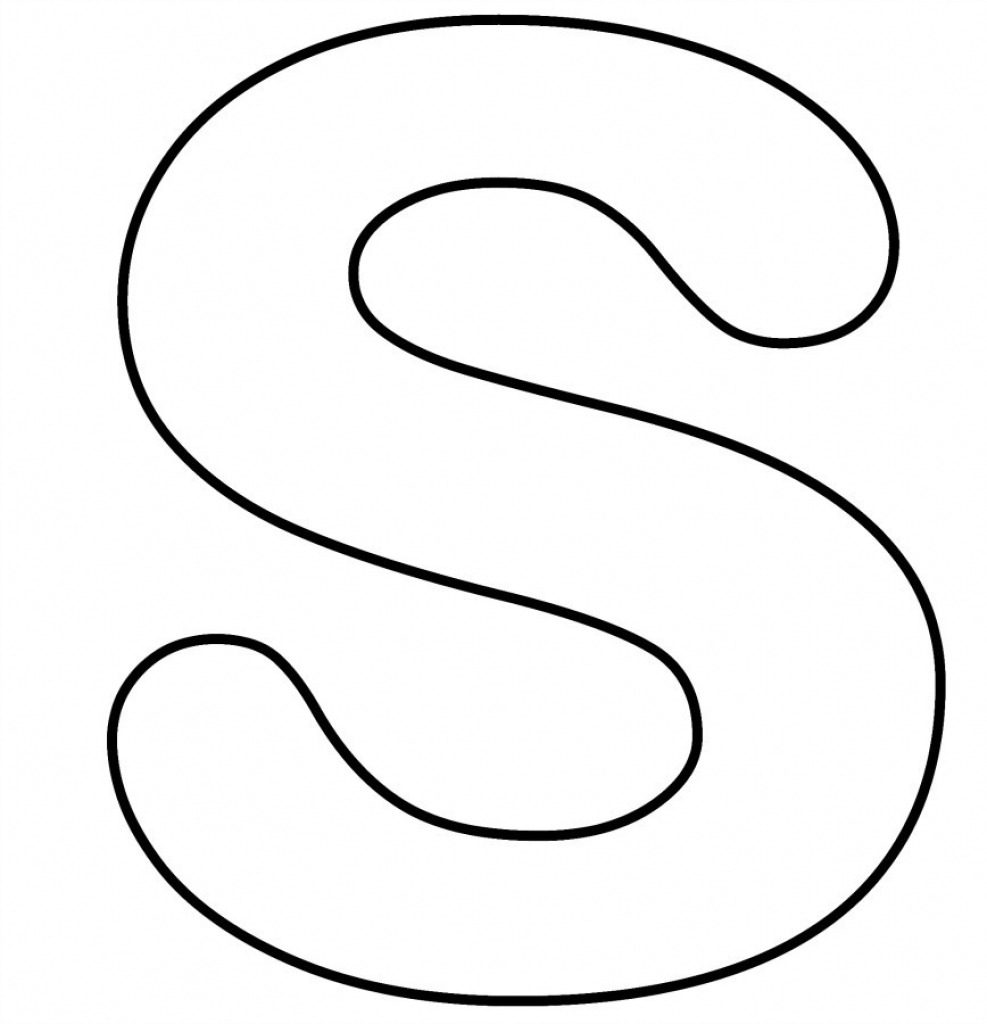 The Letter S Coloring Pages at GetColorings.com | Free printable